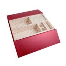 Christmas Cake & Vine Bottle Set Box